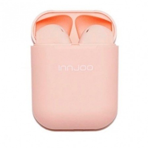 Auriculares Bluetooth Innjoo GO V4 con estuche de carga/ Rosas