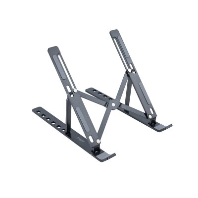SOPORTE ELEVADOR ALUMINIO PLEGABLE PORTÁTILES GRIS