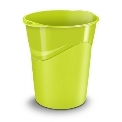 PAPELERA PLAST. CEP GLOSS CERRADA ANIS