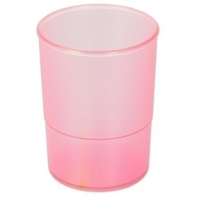 PORTA LAPICES PLASTICO REDONDO TR. FUCSI