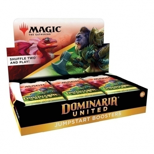 Juego de cartas caja de sobres wizards of the coast magic the gathering dominaria united (18) inglés