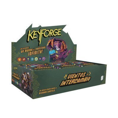 Juego de mesa keyforge vientos de intercambio edad recomendada 14 años 1 unidad aleatoria