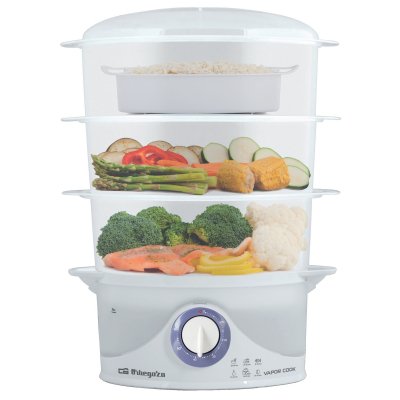 CO 4015 vaporizador 3 cesta(s) Encimera 800 W Blanco