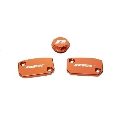 Kit de tapa de depósito RFX Pro (naranja) - KTM SX/SXF (freno y embrague Brembo) FXRC5200099OR