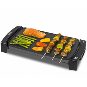 Plancha de asar parrilla Cecotec negro 03046 2500W 45 x 25 cm