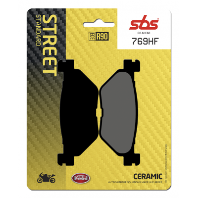 HF Street Ceramic Organic Brake Pads SBS 769HF