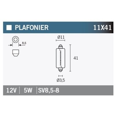 Caja de 10 lámparas OSRAM 6413 6413