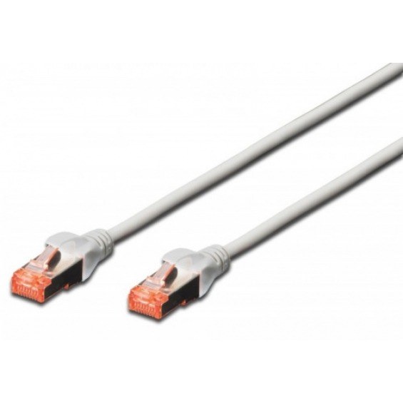 Ewent EW-6SF-100 cable de red Gris 10 m Cat6 S/FTP (S-STP)