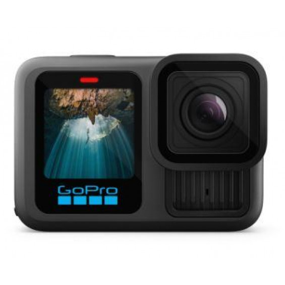 Cámara deportiva GoPro HERO13 Black, vídeo 5,3K60, HyperSmooth 6.0, batería Enduro 1900 mAh, negro