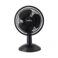 Ventilador Sobremesa Pizarro Mini Negro 2vel 20w Orientable 27x20x15cm