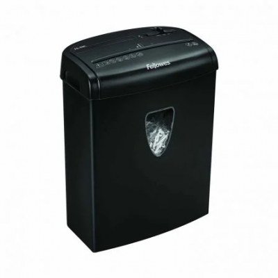 DESTRUCTORA FELLOWES H-8C - HASTA 8 HOJAS - CORTE EN PARTÍCULAS 4X35MM - DESTRUYE GRAPAS/TARJETAS DE CREDITO/CLIPS - BLOQUEO SEGURIDAD - PAPELERA 14L