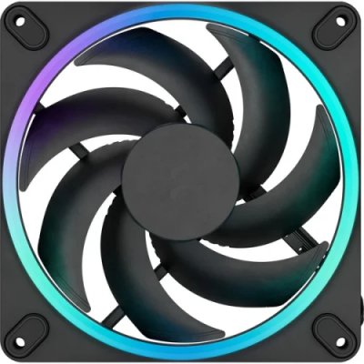 FRACTAL VENTILADOR CAJA MOMENTUM 14 RGB 3-PACK BLACK FD-F-M