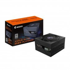 GIGABYTE AORUS ELITE P850W Fuente de Alimentación - PCIe 5.0, 80 PLUS Platinum, Diseño completamente modular, Ventilador de 120 mm, Compatible con A