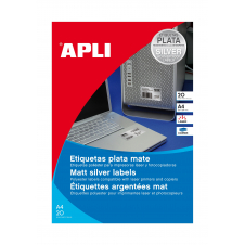 APLI 01227 etiqueta de impresora Blanco Etiqueta para impresora autoadhesiva