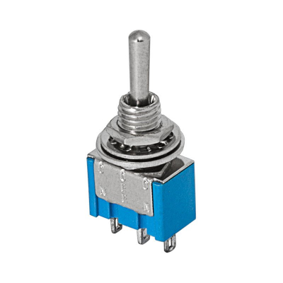 Conmutador Palanca 1Cto 3 posiciones ON-OFF-ON