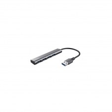 Trust Halyx USB 3.2 Gen 1 (3.1 Gen 1) Type-A 5 Mbit/s Negro, Gris