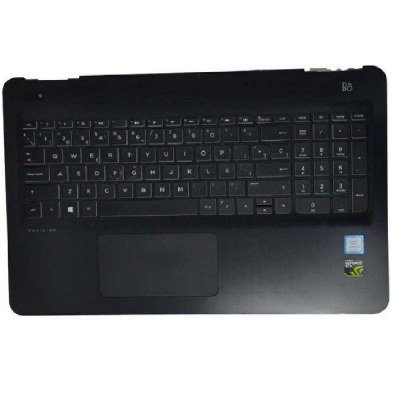 Top case + Teclado compatible para portátil HP 15-BC Negro L03595-071