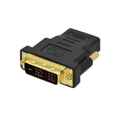 Adaptador DVI a HDMI con conector DVI tipo 18+1