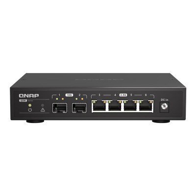 Switch qnap qsw - 2104 - 2s 2 puertos 10g + 4 puertos 2.5g