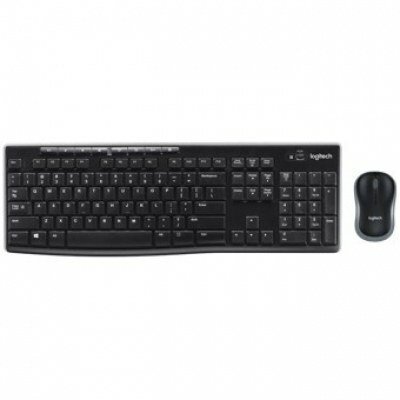Teclado + mouse logitech mk270 wireless inalambrico ingles uk