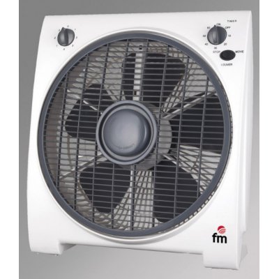 BF-4 ventilador Negro, Blanco