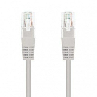 Cable de Red RJ45 UTP Nanocable 10.20.0100 Cat.5e/ 50cm/ Gris