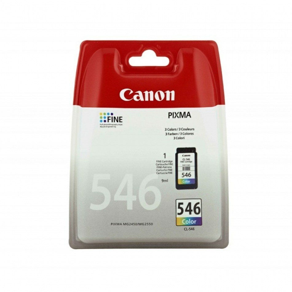 Canon CL546 Color Cartucho de Tinta Original - 8289B004 (Blister con alarma)