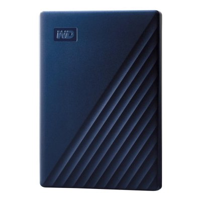 Disco duro externo hdd wd western digital 2tb my passport for mac usb 3.2 azul