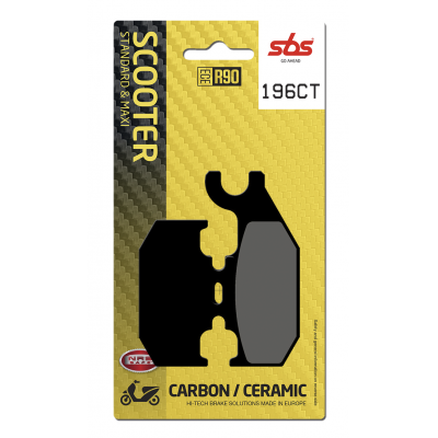 CT Scooter Carbon Tech Organic Brake Pads SBS 196CT