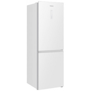 Frigorífico combi Corberó CCHGL186NFW, 187.3 x 60 x 68 cm, No Frost, clase E, 269 kWh/año, 37 dB, 400 litros, Fresh Box, cristal blanco