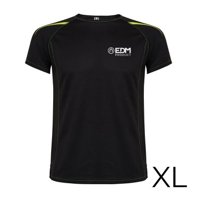 *merchandising* camiseta deportiva negra talla-xl roly edm