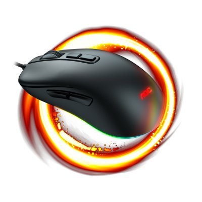 GM300 ratón Juego mano derecha USB tipo A Óptico 6200 DPI