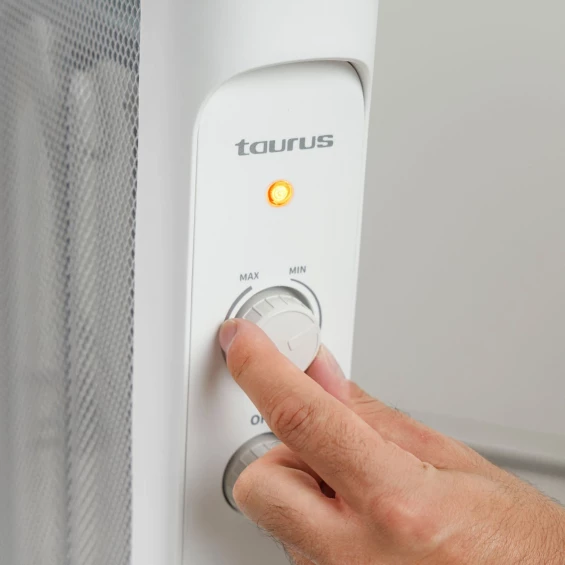 Radiador de mica Taurus Tropicano Mica 1500, 1.500 W, 2 potencias, hasta 15 m², blanco - imagen 3