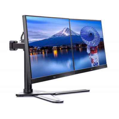 DS1002D-B1 soporte para monitor 81,3 cm (32) Escritorio Negro