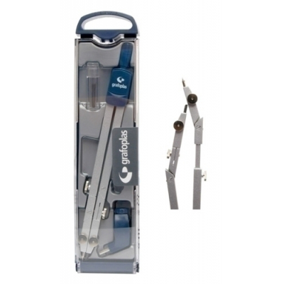 COMPAS GRAFOPLAS PATA ANCHA ARTICULADO