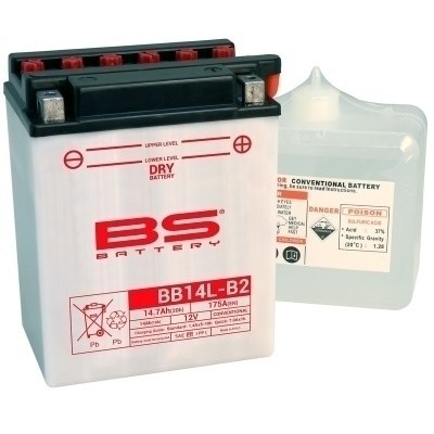 Batería BS Battery YB14L-B2 (Fresh Pack) 310570