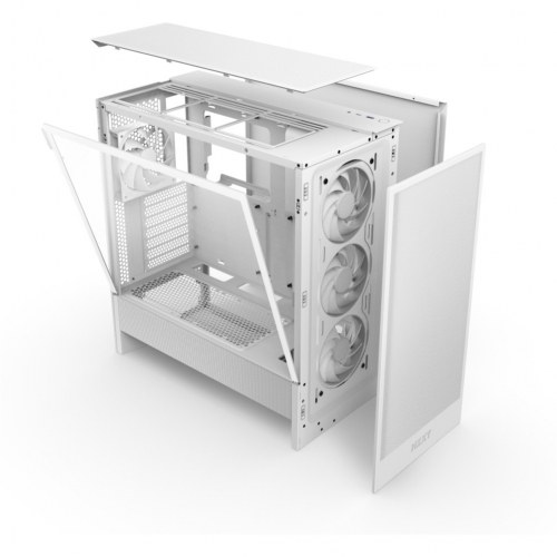 CAJA NZXT H5 FLOW (2024) WHITE RGB CC-H52FW-R1