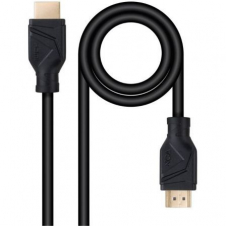 Cable HDMI 2.1 8K Nanocable 10.15.8302/ HDMI Macho - HDMI Macho/ 2m/ Negro
