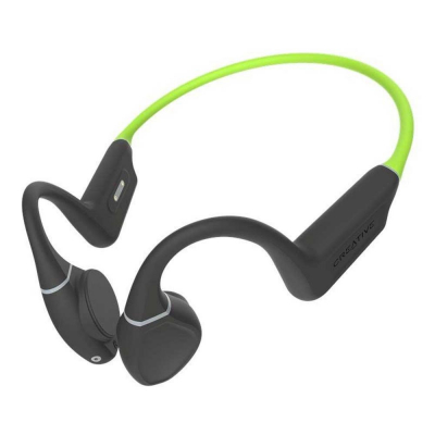 Auricular creative outlier free plus inalambrico negro - verde