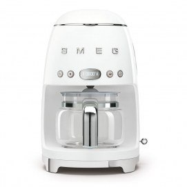 Cafetera de goteo Smeg DCF02WHEU, 1.4 litros, blanco