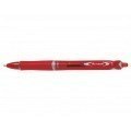 Pilot BeGreen Boligrafo de Bola Retractil Acroball - Recargable - Fabricado con Plastico Reciclado - Punta Redonda 0.7mm - Trazo 0.25mm - Grip Ergonomico - Color Rojo