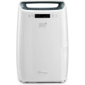 Deshumidificador De'Longhi DEXD216RF, 16 litros/día, 40 dB, drenaje continuo, blanco