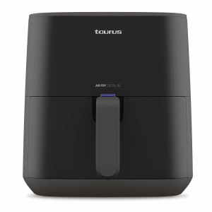 Freidora de aire Taurus digital 6S, 5.5 litros, 1700W, negro