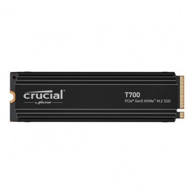 Disco duro interno solido ssd crucial t700 2tb m.2 nvme pci express 5.0