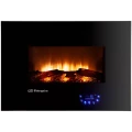 Chimenea eléctrica Orbegozo CM 8000, 1.800 W, efecto fuego real, 5 intensidades de llama, negro - imagen 7