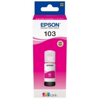 Epson 103 Magenta - Botella de Tinta Original C13T00S34A10