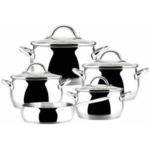 Set de batería de cocina Magefesa Kuchen, 9 piezas, inox