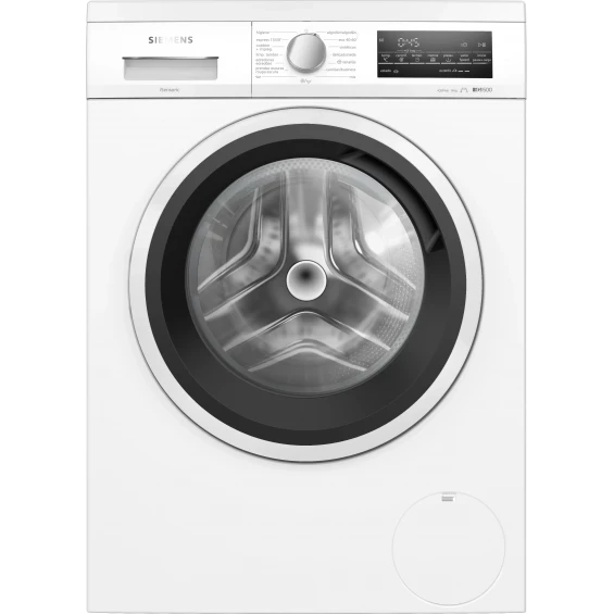 Lavadora Siemens WU14UT62ES, 9 kg, 1400 rpm, clase A, blanco