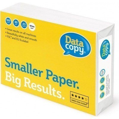 Paquete de 500 Folios A5 148x210mm 80gr - Data Copy