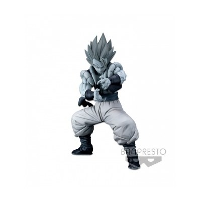 Figura banpresto dragon ball super super saiyan blue gogeta tones master stars piece